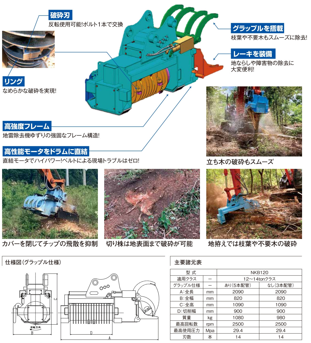 ブラッシュクラッシャーのカタログ画像